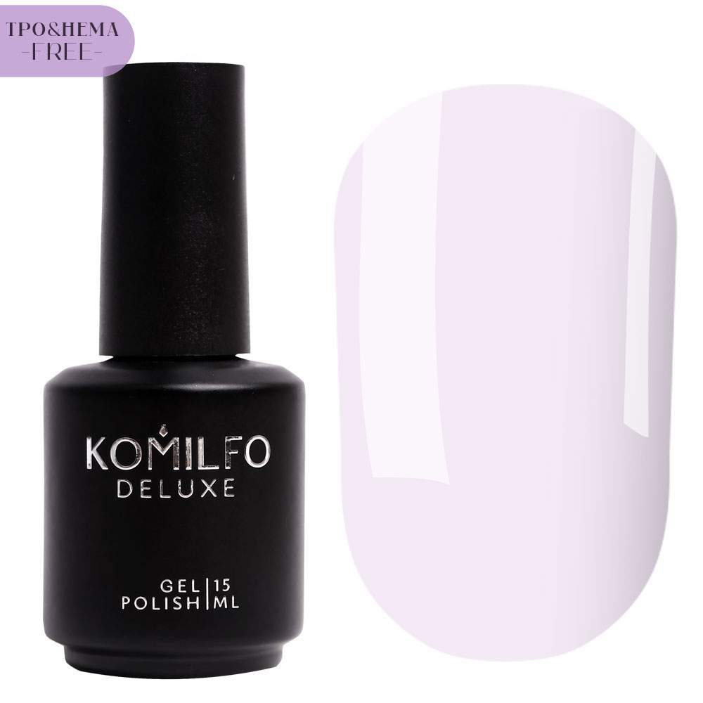 Gel varnish Komilfo DeLuxe Termo C003 (light brown, when heated - bright light green), 8 ml