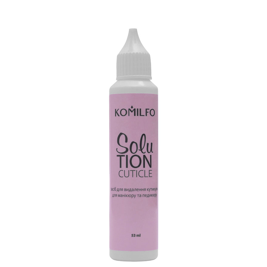 Komilfo Solution Cuticle Remover - cuticle remover, puddle, 53 ml
