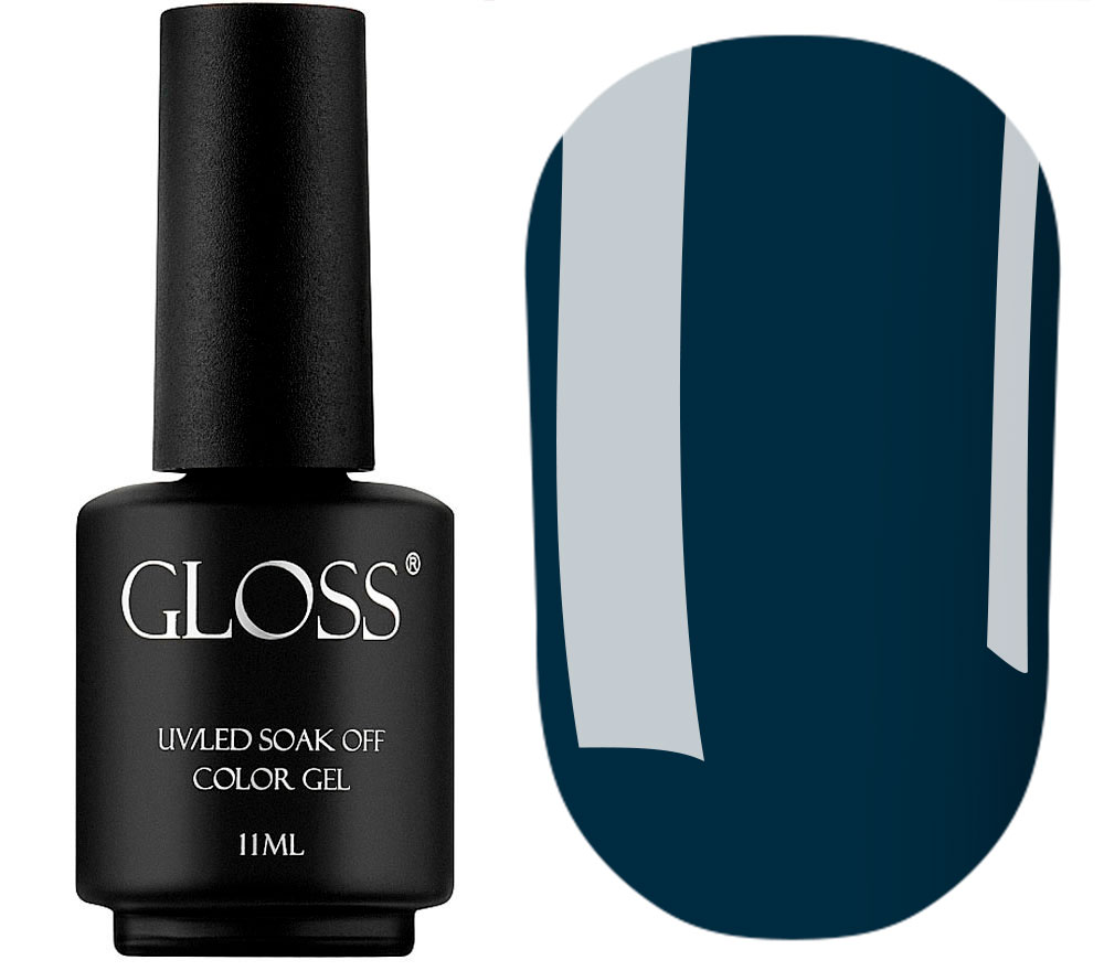 Гель-лак GLOSS 309 (темно-смарагдовый), 11 мл