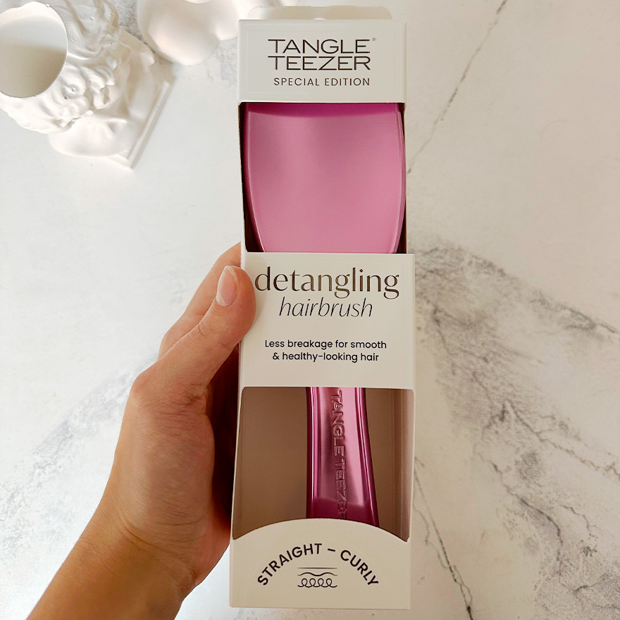 Tangle Teezer Hair Brush The Ultimate Detangler Chrome Mauve Copper