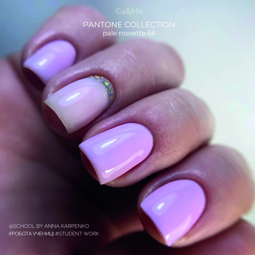GA&MA Gel polish Pantone collection 066 Pale Rosette, 10 ml