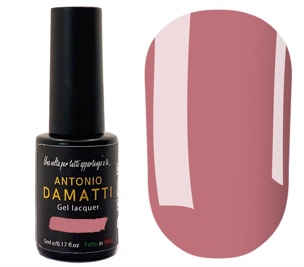 Гель-лак Antonio Damatti №027 (светло-коралловый, эмаль), 5 мл