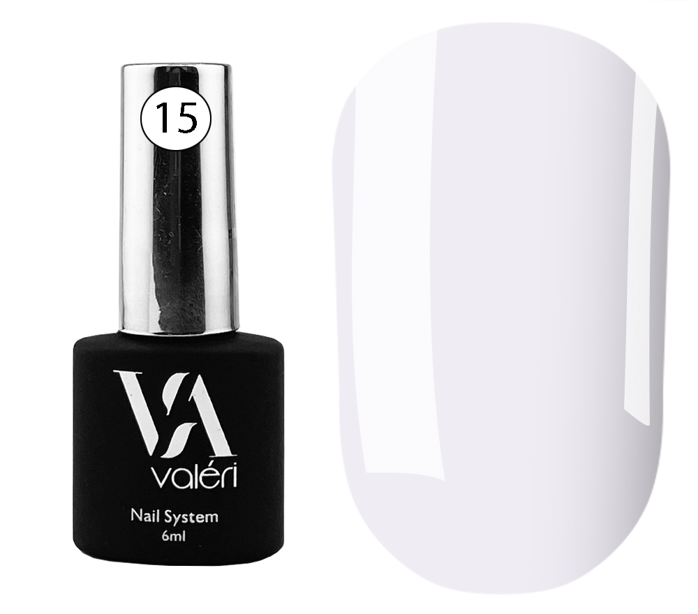 Valeri Nail base French Base 015 (lilac, enamel), 6 ml Valeri Nail base French Base 015 (lilac, enamel), 6 ml