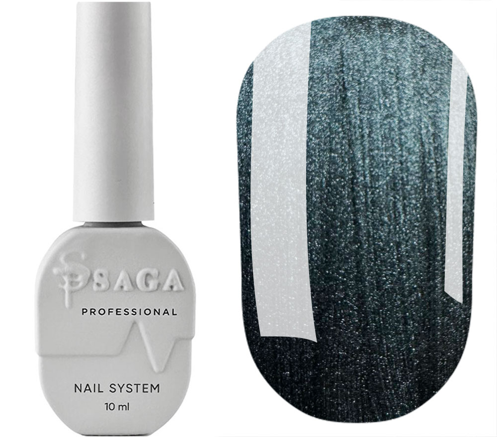 SAGA professional Gel Polish Marmalade 1 (green-yellow with flakes), 9 ml