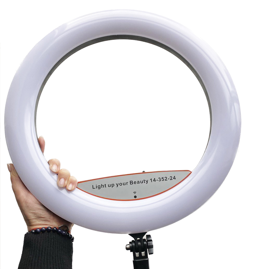Ring lamp Soft Ring Light RL-14 Inch (3 mounts + remote control + tripod + bag) ring diameter 36 cm (1 month warranty)
