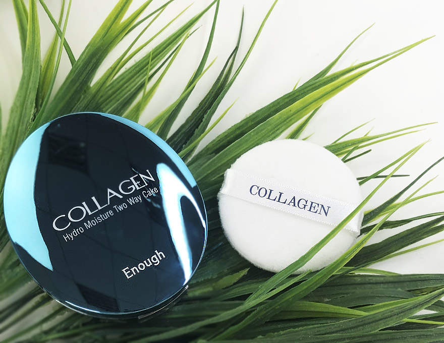 УЦІНКА до 07.2026 ENOUGH Пудра №21 Collagen Hydro Moisture Two Way Cake + змінний блок