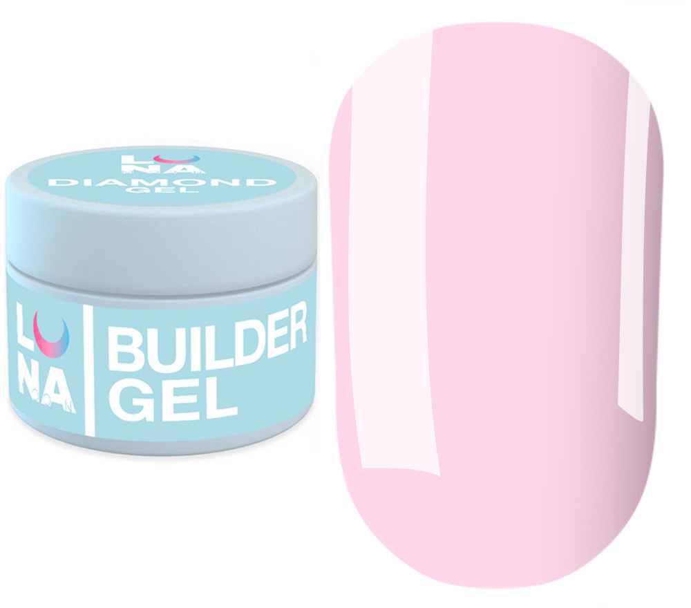 LUNA Гель для наращивания Gel Premium №19, 30 мл