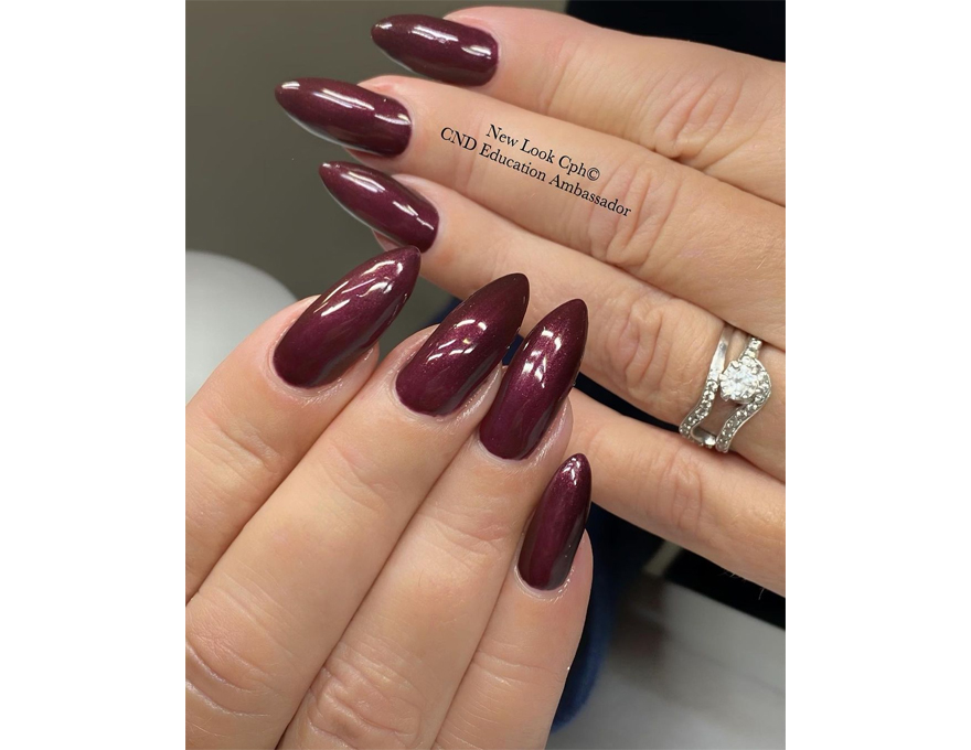 CND Shellac Dark Lava Gel Polish, 7.3 ml
