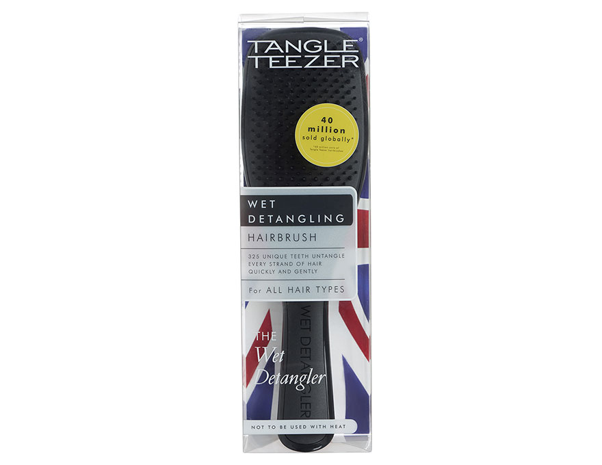 Tangle Teezer Hair Brush The Wet Detangler Midnight Black