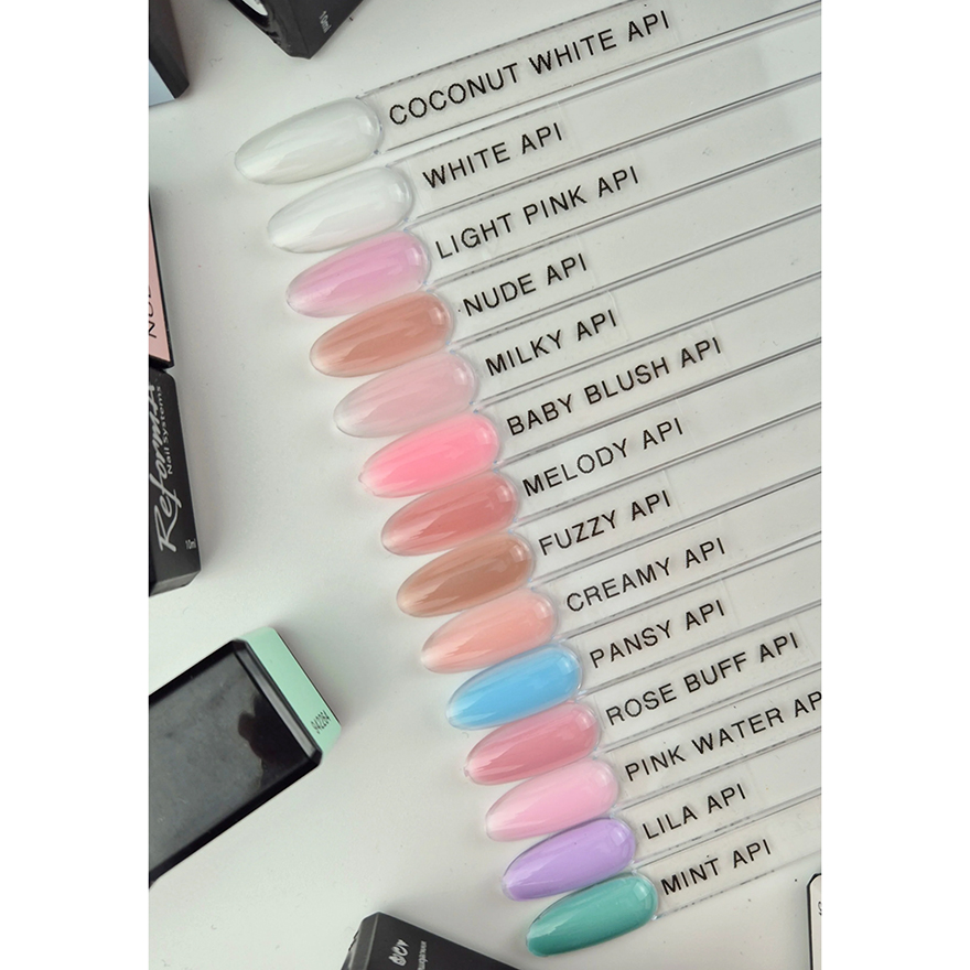ReformA База для ногтей Cover Base API Light Pink, 10 мл