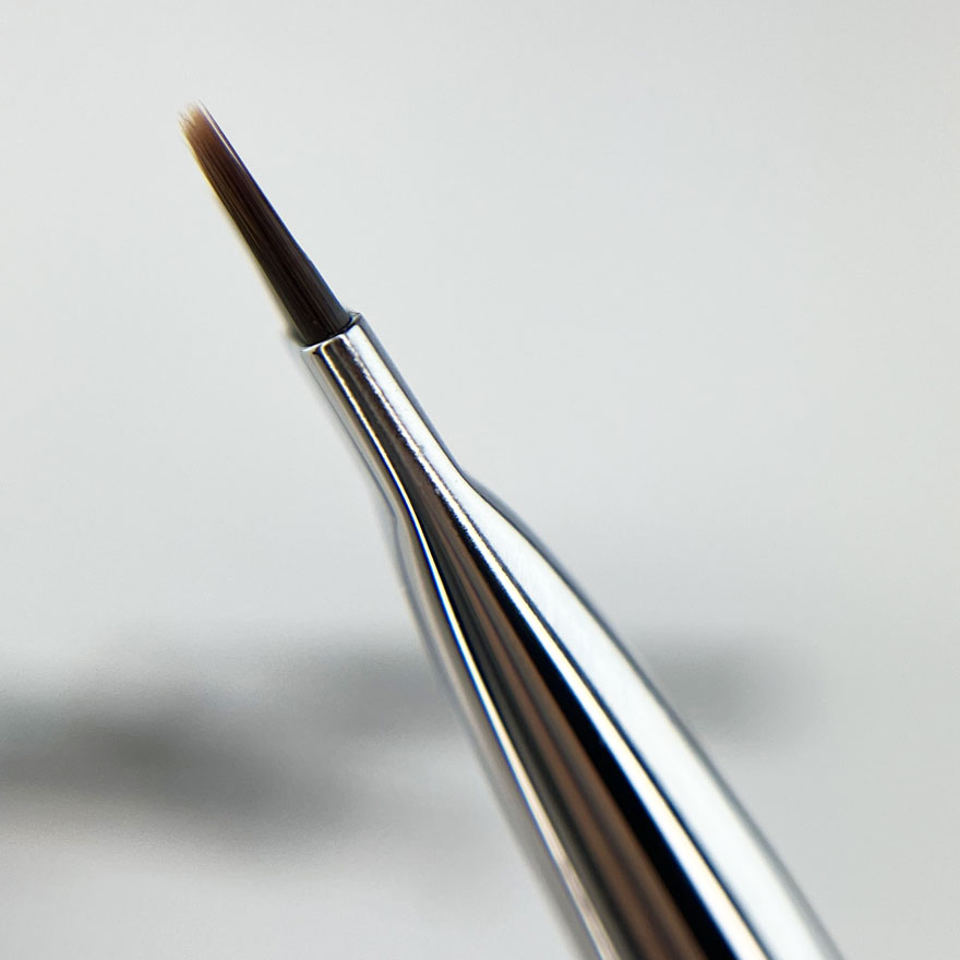CTR Wide beveled brush for coloring eyebrows LB-05