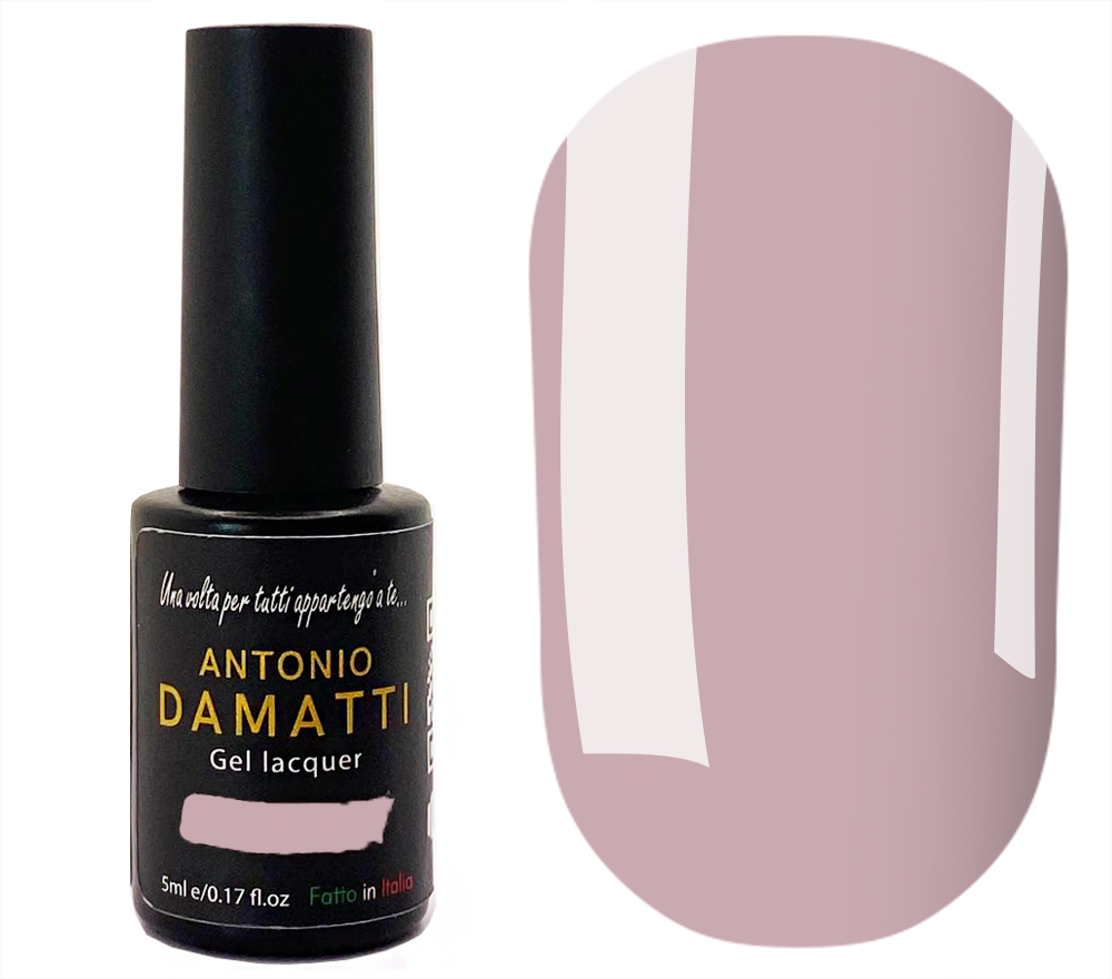 Гель-лак Antonio Damatti №089 (нежный лиловый, эмаль), 5 мл