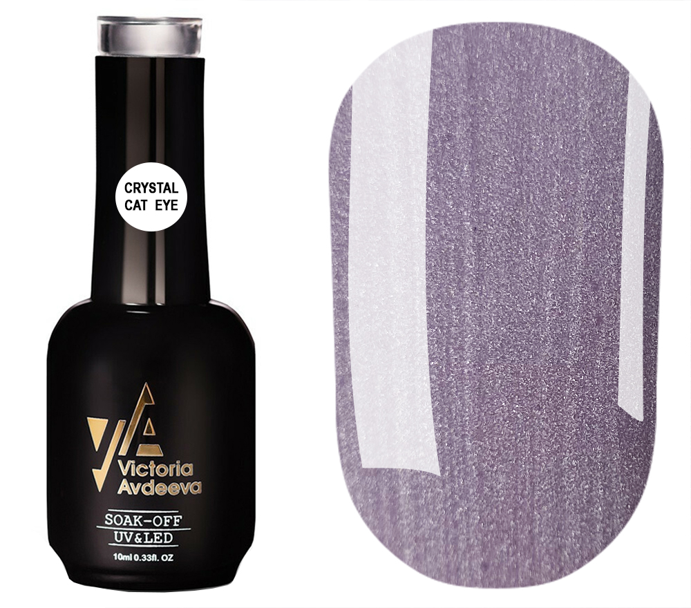 Victoria Avdeeva Gel nail polish Crystal Cat's Eye No. 017, 10 ml