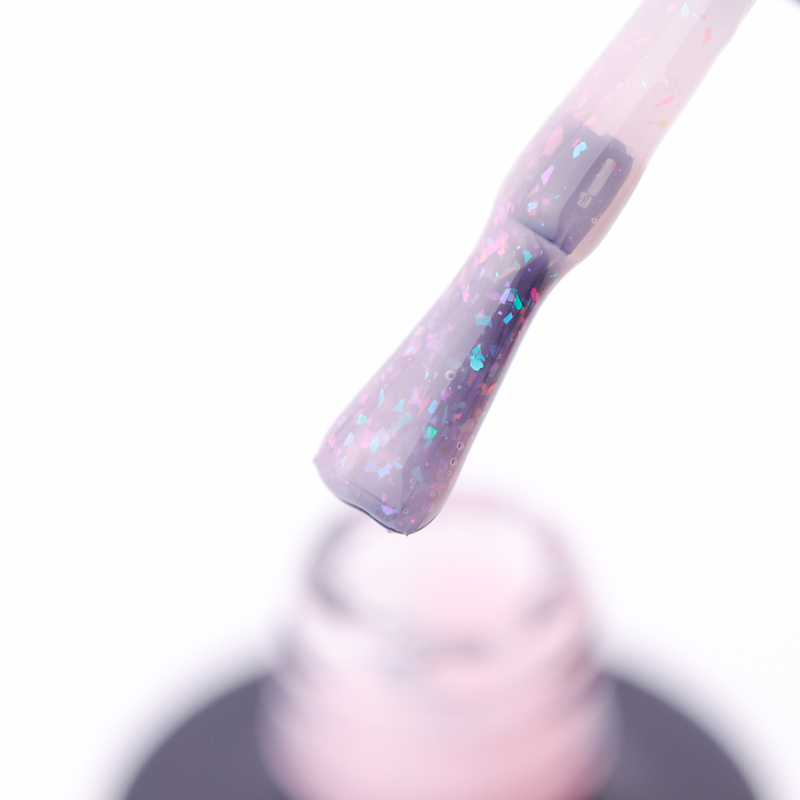 SAGA professional ROYAL BASE 4 (milky peach with flakes), 9 ml