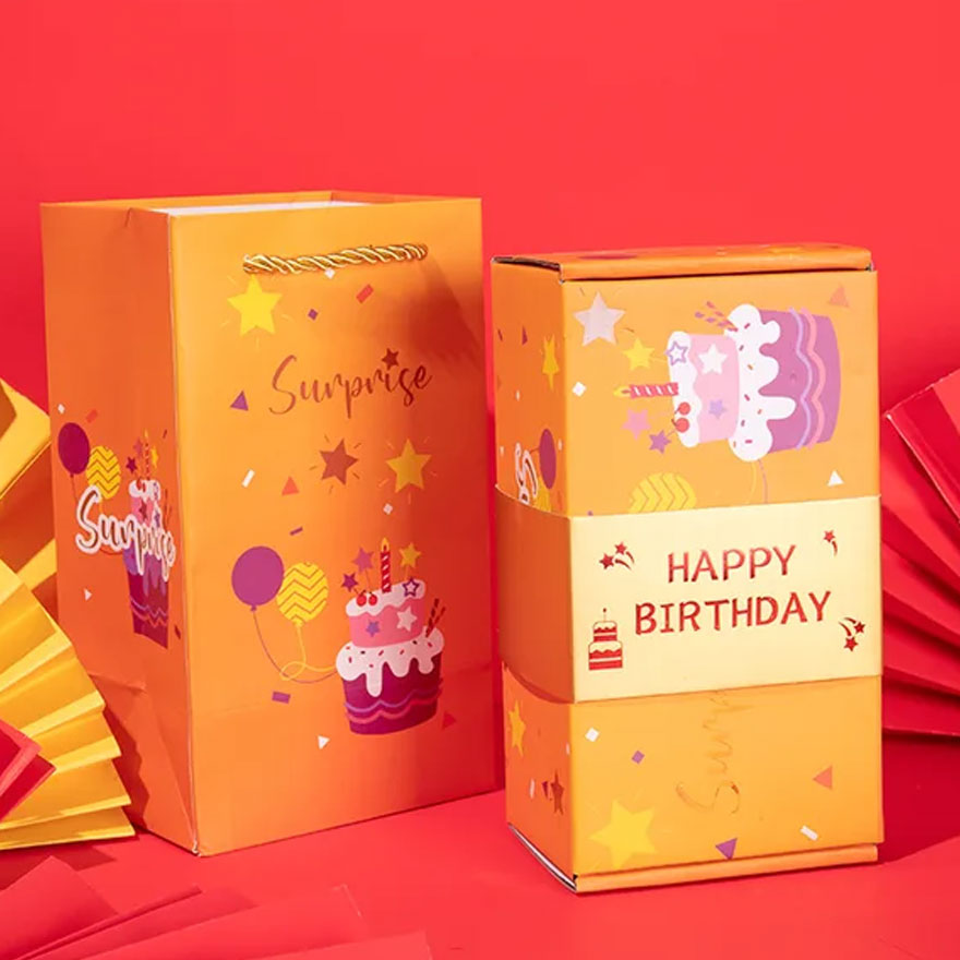 Тайная сюрприз-бомба Mystery Exploding Surprise Bomb (Happy Birthday)