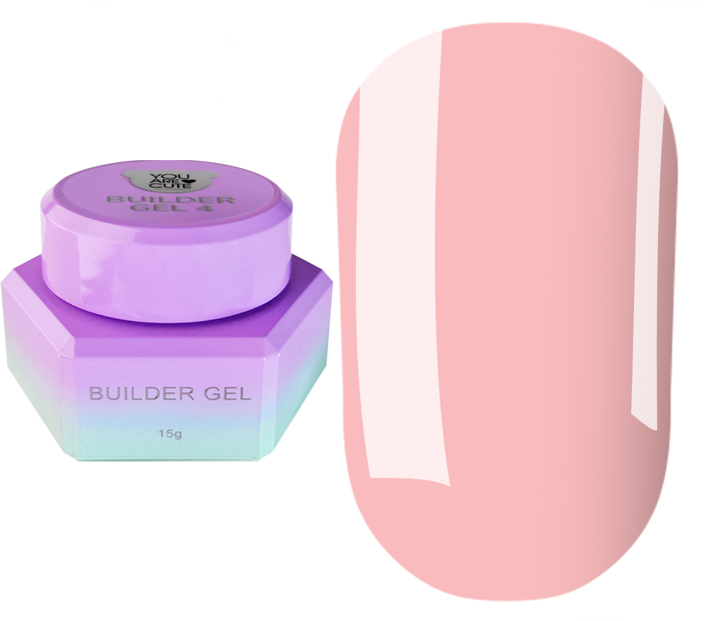 You Are Cute Гель для наращивания Builder Gel №04, 15 мл You Are Cute Гель для наращивания Builder Gel №04, 15 мл