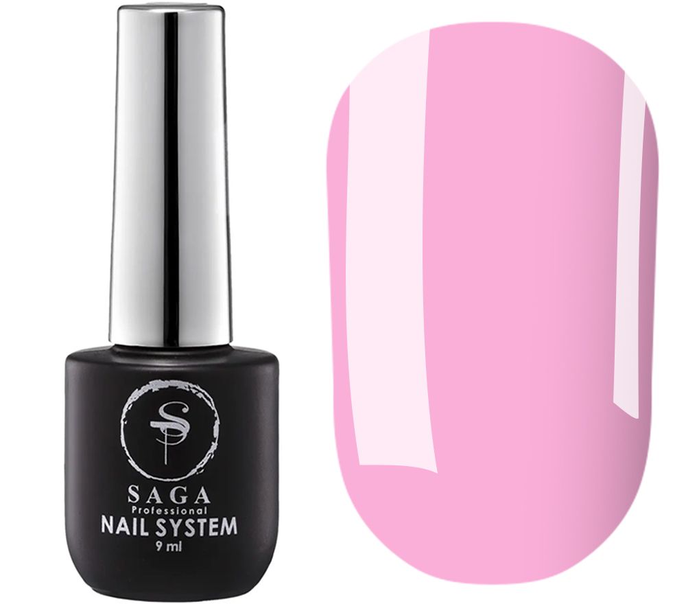 SAGA professional COLOR BASE with brush 01 (light pink), 9 ml
