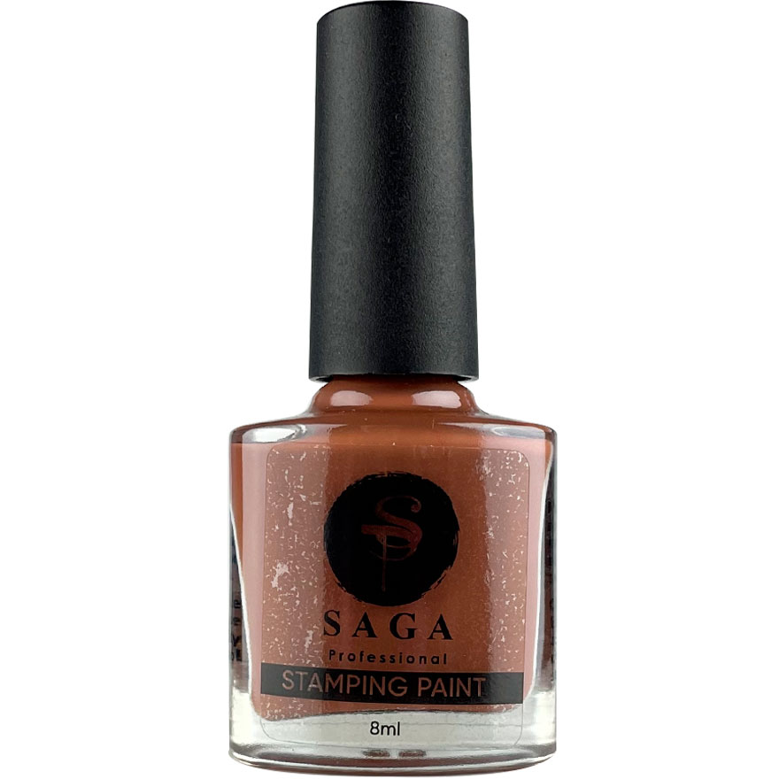 SAGA professional farba varnish for stamping 26 brown, 8 ml