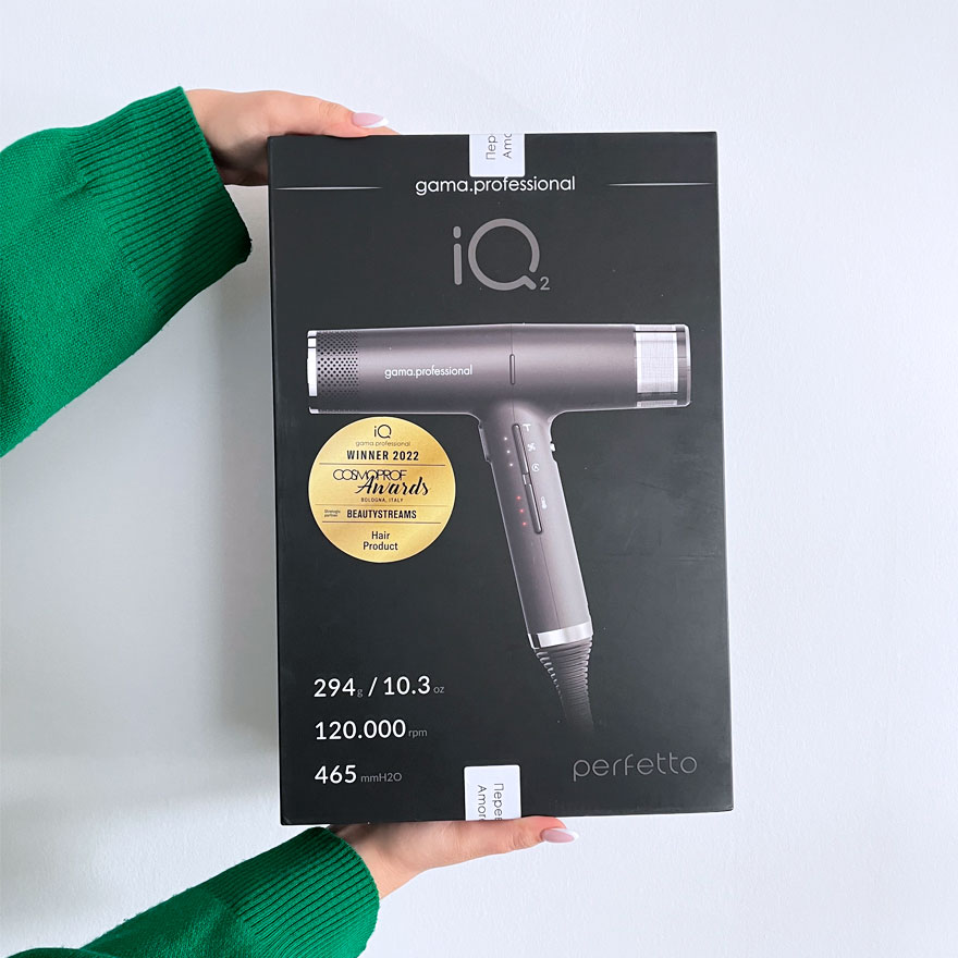 GA.MA Фен IQ 2 Perfetto 1700-2000 W (гарантія 12 міс.)