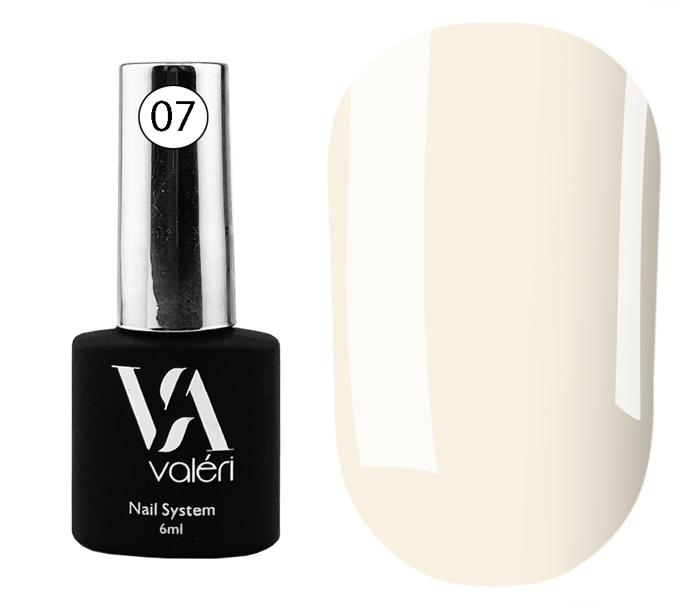 Valeri Nail base French Base 007 (creamy pink, enamel), 6 ml Valeri Nail base French Base 007 (creamy pink, enamel), 6 ml