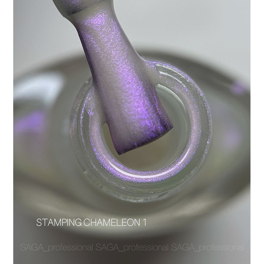 SAGA professional farba varnish for stamping CHAMELEON 01, 8 ml