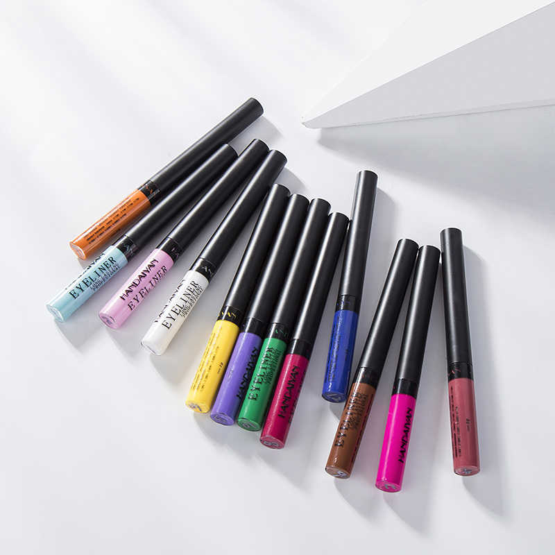 HANDAIYAN Matte Liquid Eyeliner №11 (фуксия) - Жидкая подводка для глаз, 2 г HANDAIYAN Matte Liquid Eyeliner №11 (фуксия) - Жидкая подводка для глаз, 2 г
