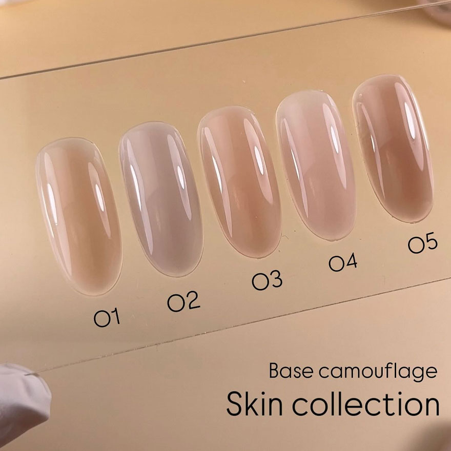 Lukum База для ногтей Skin cover base 02, 10 мл