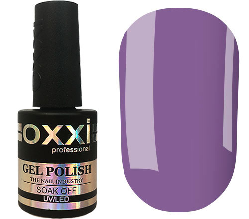 Гель-лак OXXI Professional №047 (темный сиреневый, эмаль), 10 мл