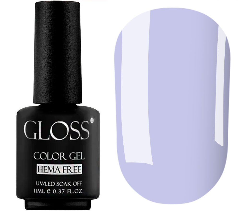 Гель-лак GLOSS Hema Free Iris Blue, 11 мл