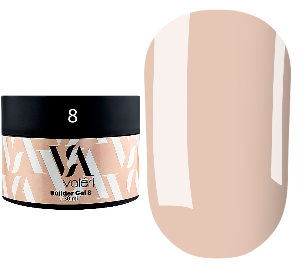 Valeri Гель для ногтей Builder Gel 08, 30 мл