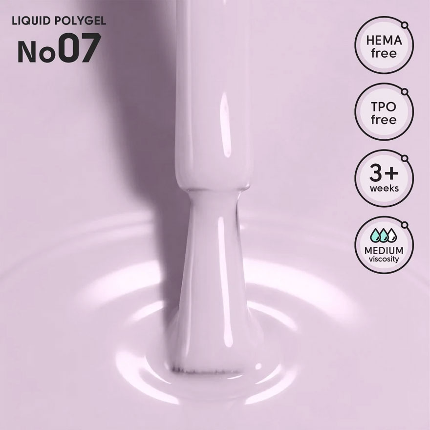 Shelly Рідкий полігель 07 Liquid PolyGel, 12 мл