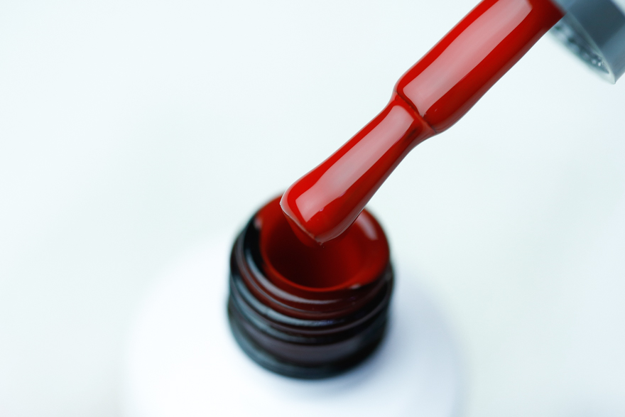 Atica Really Red GPM70 gel-varnish (juicy red, enamel), 7.5 ml