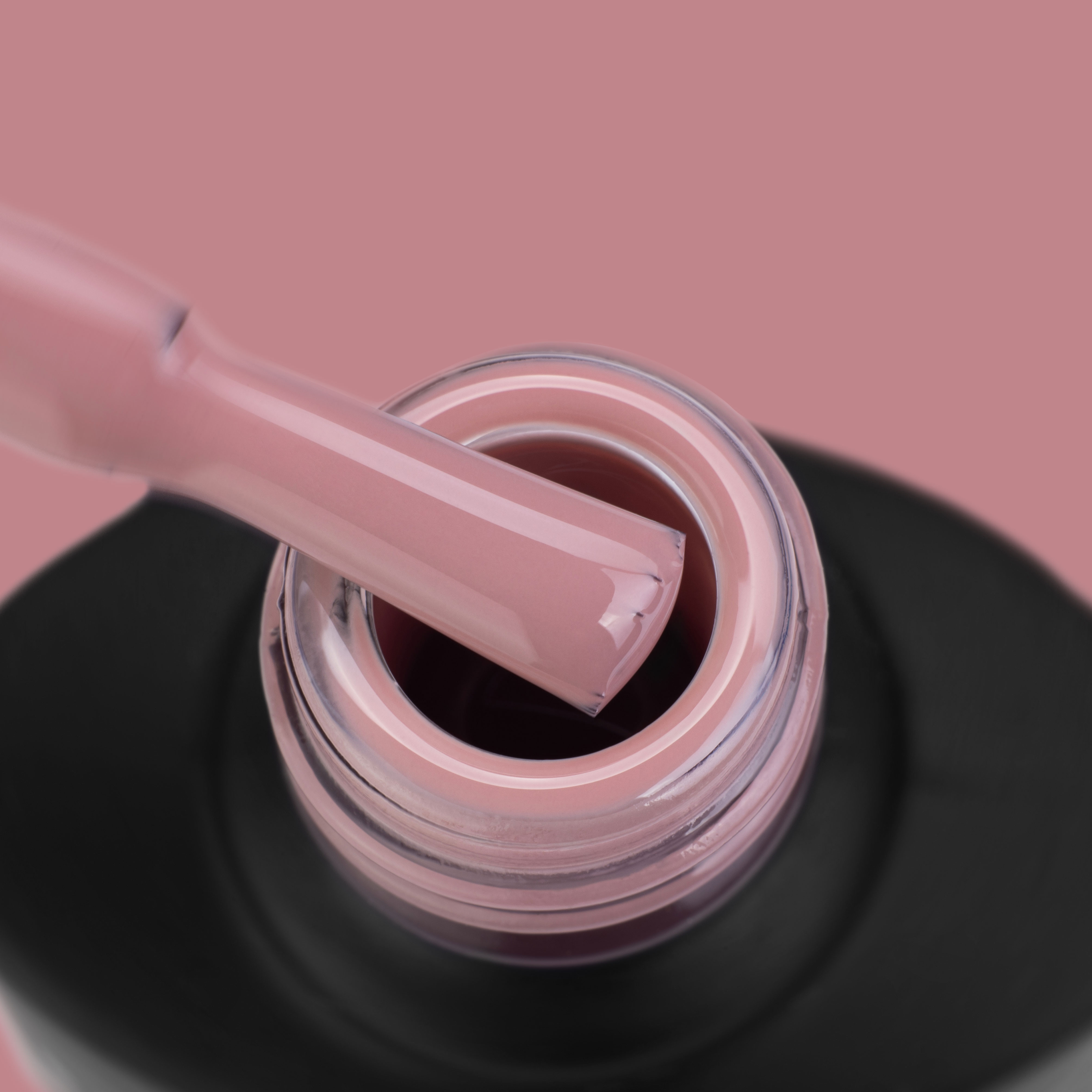 Gel varnish Komilfo DeLuxe Termo C003 (light brown, when heated - bright light green), 8 ml