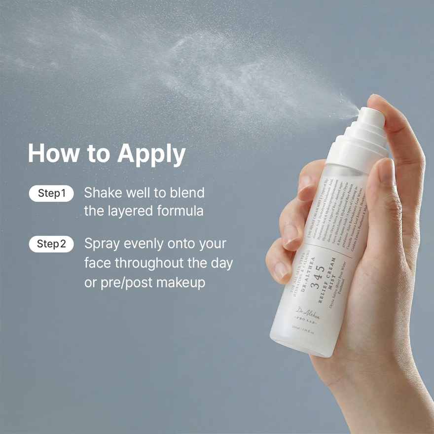 Dr. Althea Pro Lab Мист для лица успокаивающий 345 Relief Cream Mist, 100 мл