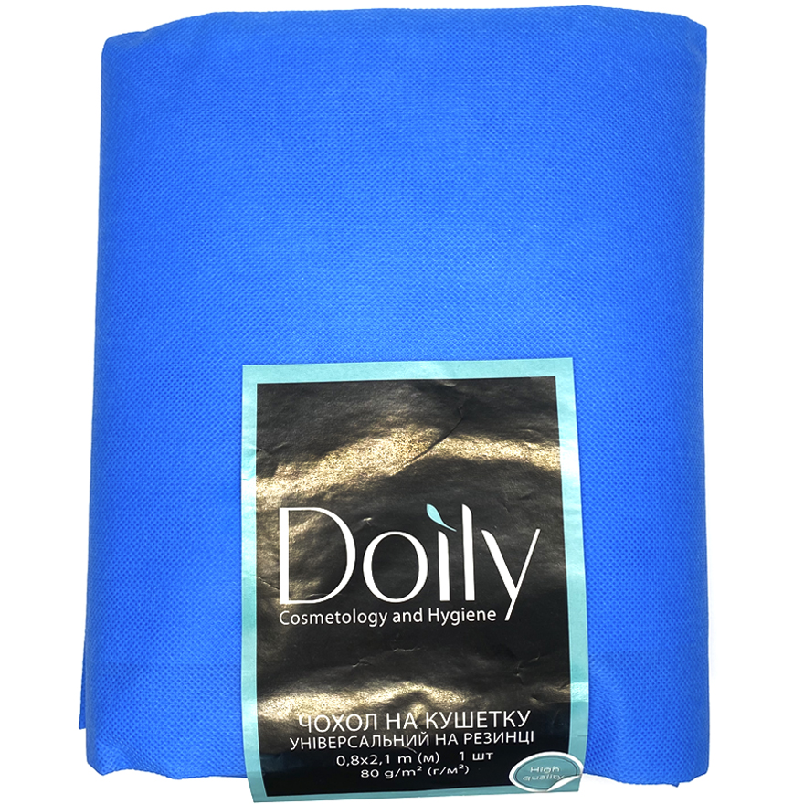 Doily Чохол на кушетку блакитний 0,8x2,1м (80 г/м2)