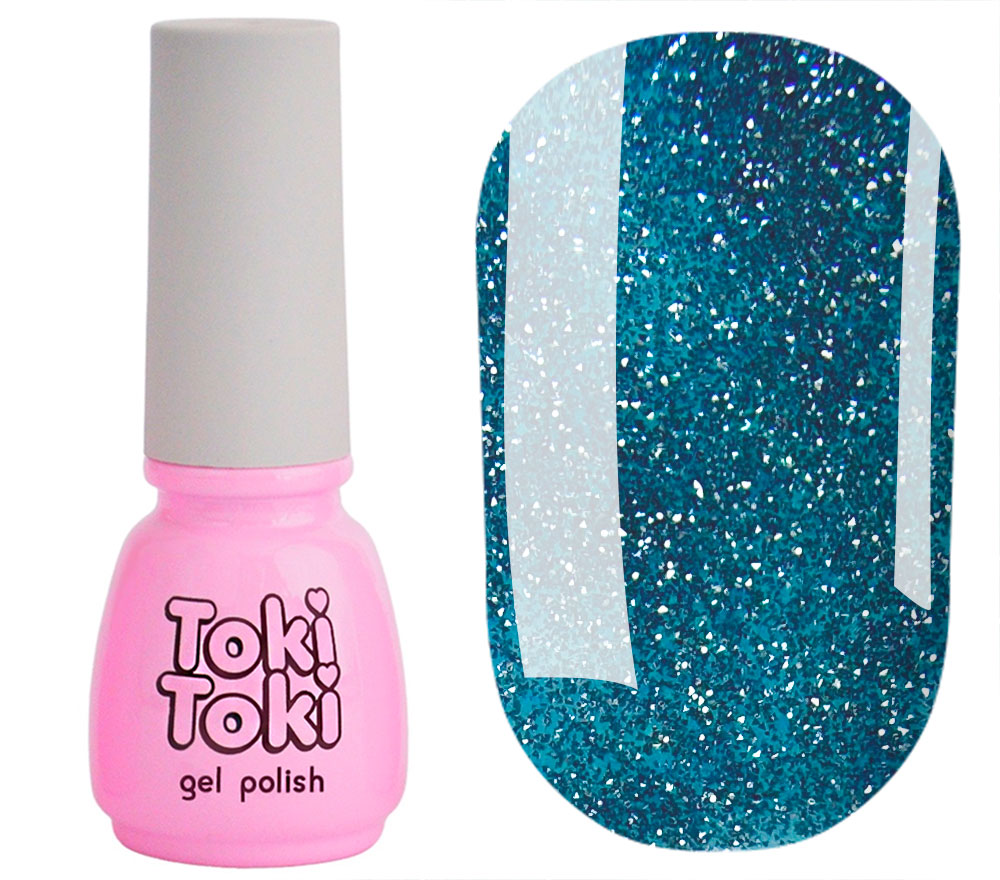 Toki Toki Gel polish for nails Glitz GZ06, 5 ml