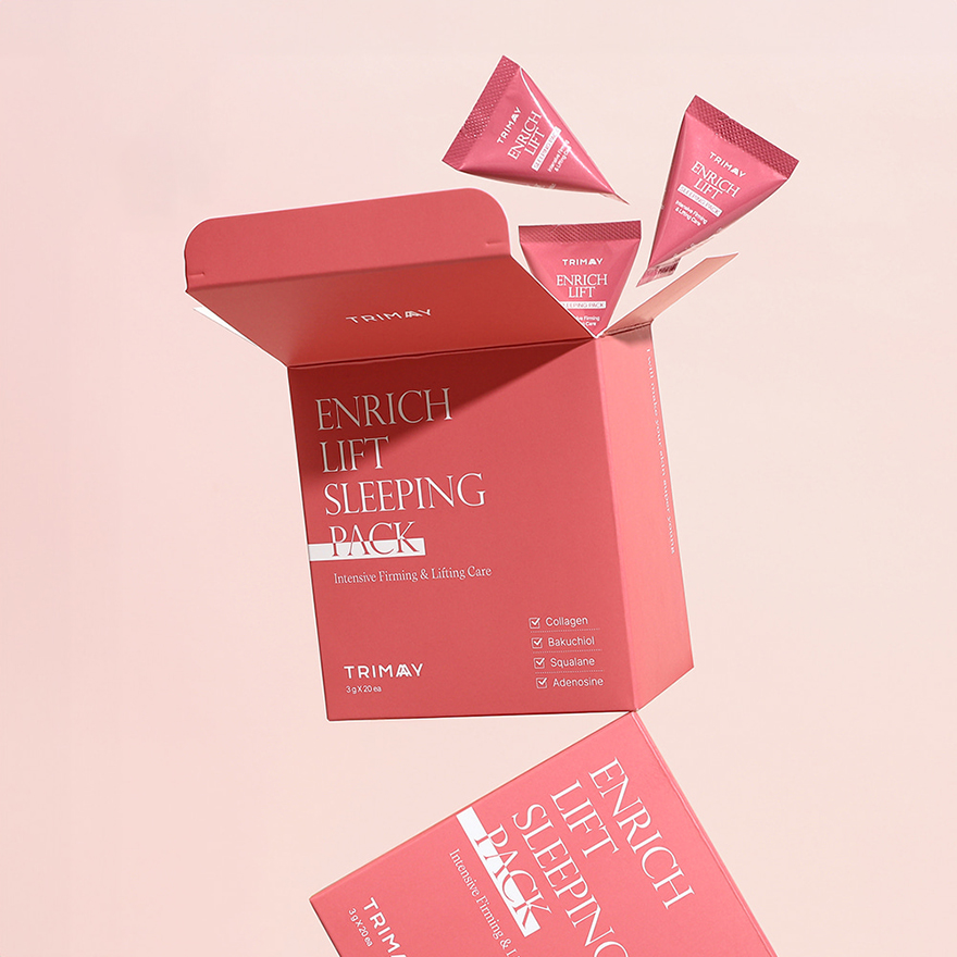 TRIMAY Enrich-lift Sleeping Pack night face lifting mask with squalane, 3 g