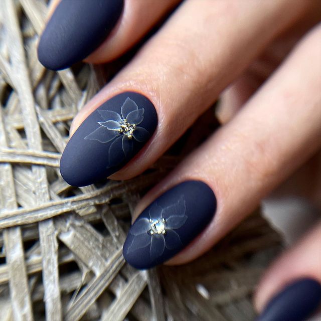 Gel Polish Komilfo Deluxe Series D314 (night blue, enamel), 15 ml.