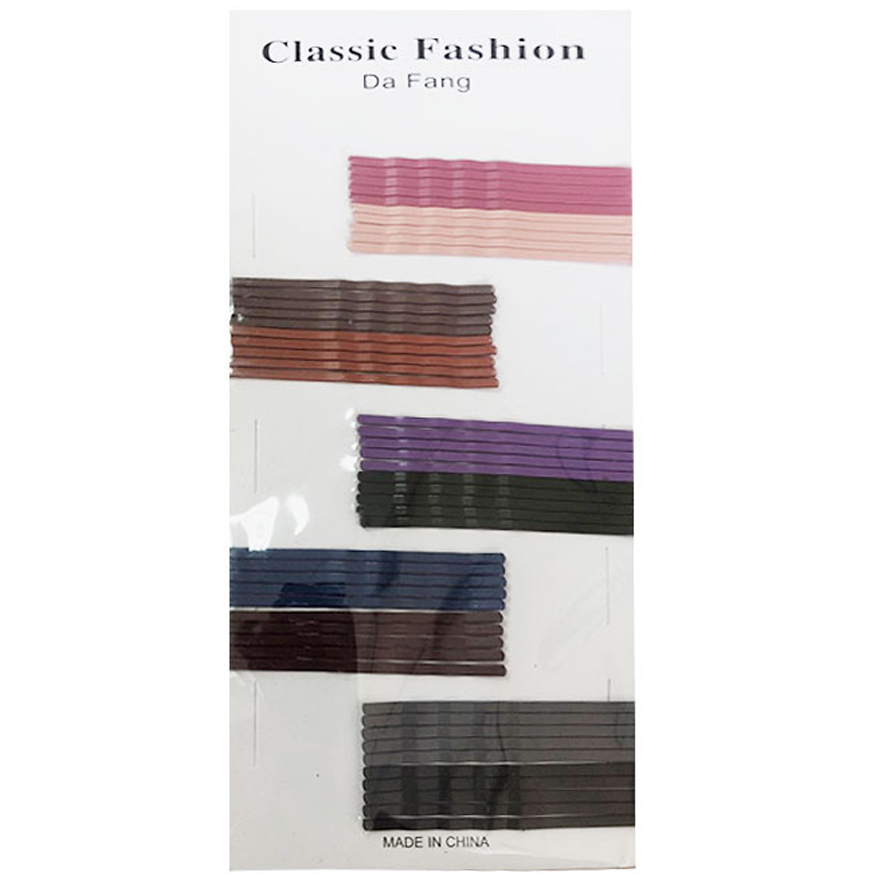 Set of invisibility multicolored wavy Z 50 pcs (5 cm)