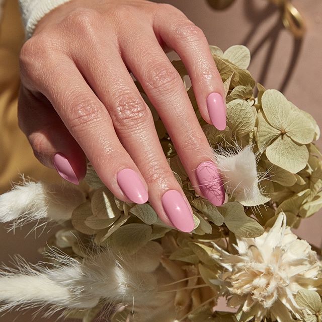 CND Shellac Gel Polish, Pacific Rose (calm pink, enamel), 7.3 ml