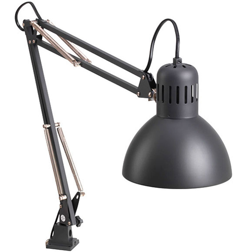 Lamp IKEA TERTIAL 703.554.55, graphite, (for table lighting and perfect highlights on nails)