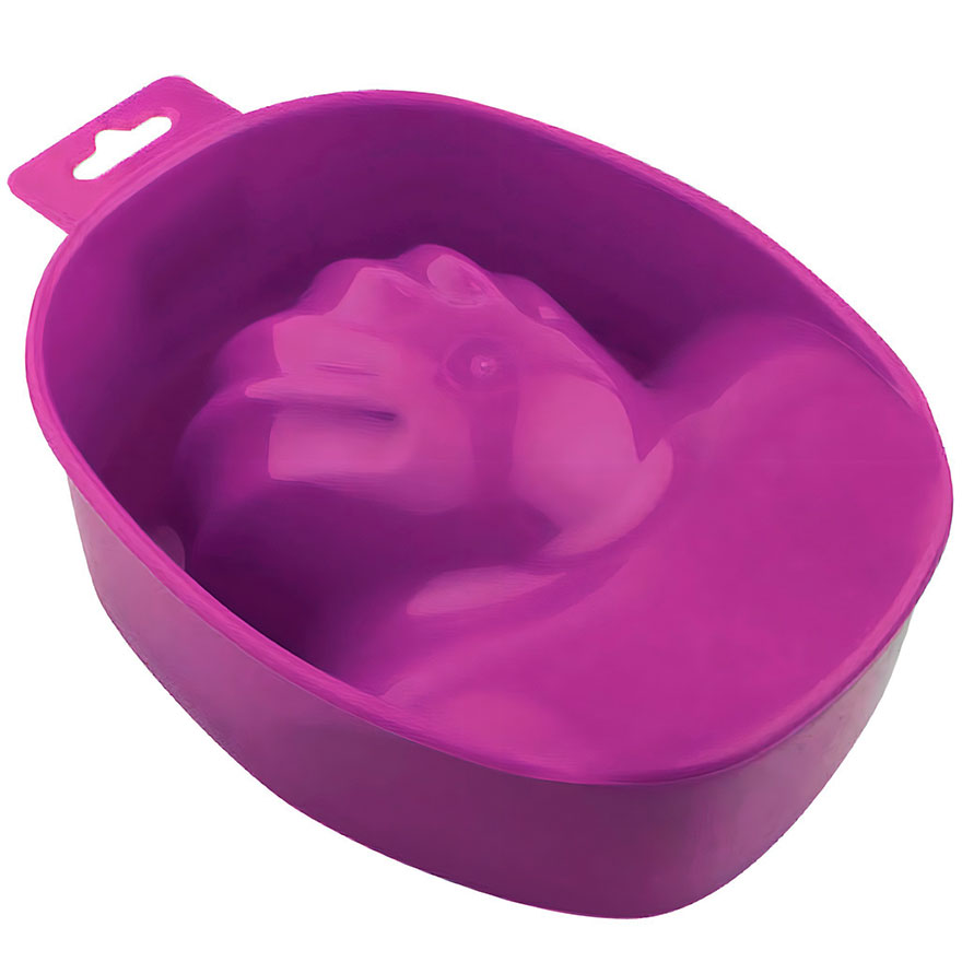 Bath for manicure, purple