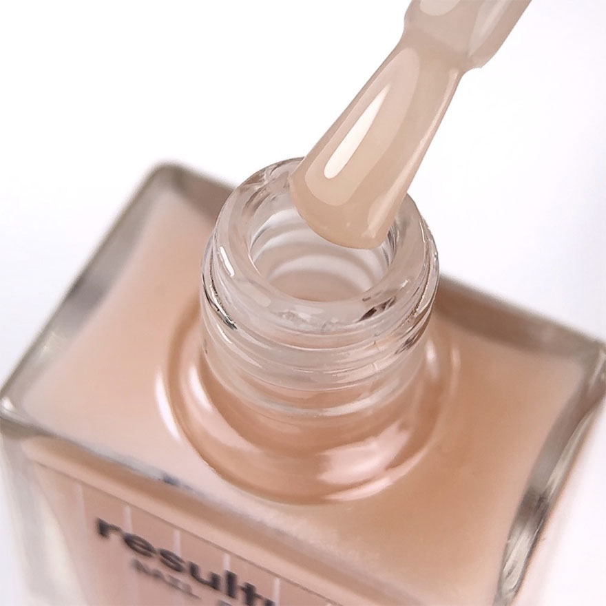 Resultum Бежевий зміцнювач Resultum Nail Polish Hardener S.O.S + Calcium & Vitamins, 11 мл