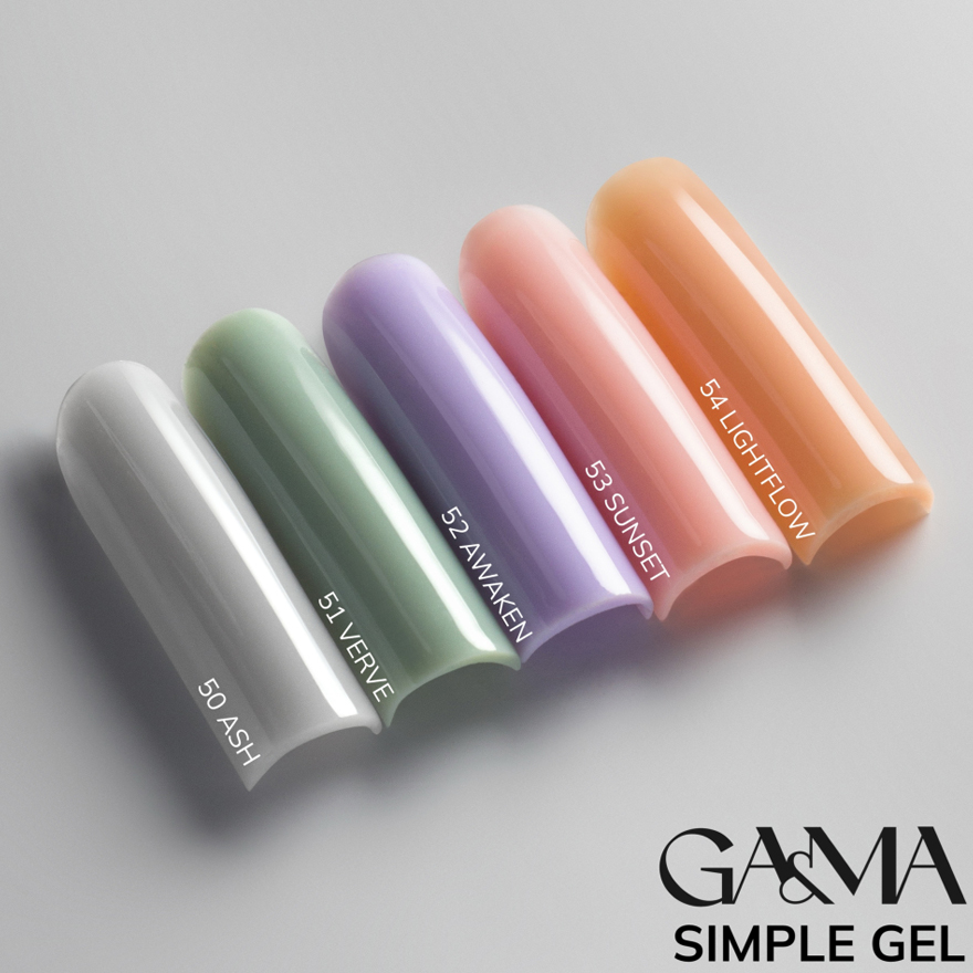 GA&MA Gel sample Simple gel 001 Clear, 15 ml