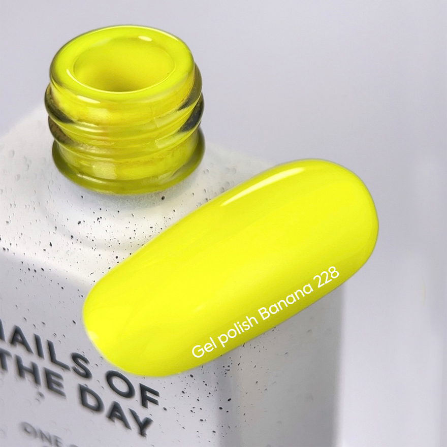 Nails Of The Day Гель-лак для нігтів Summer Banana, 10 мл