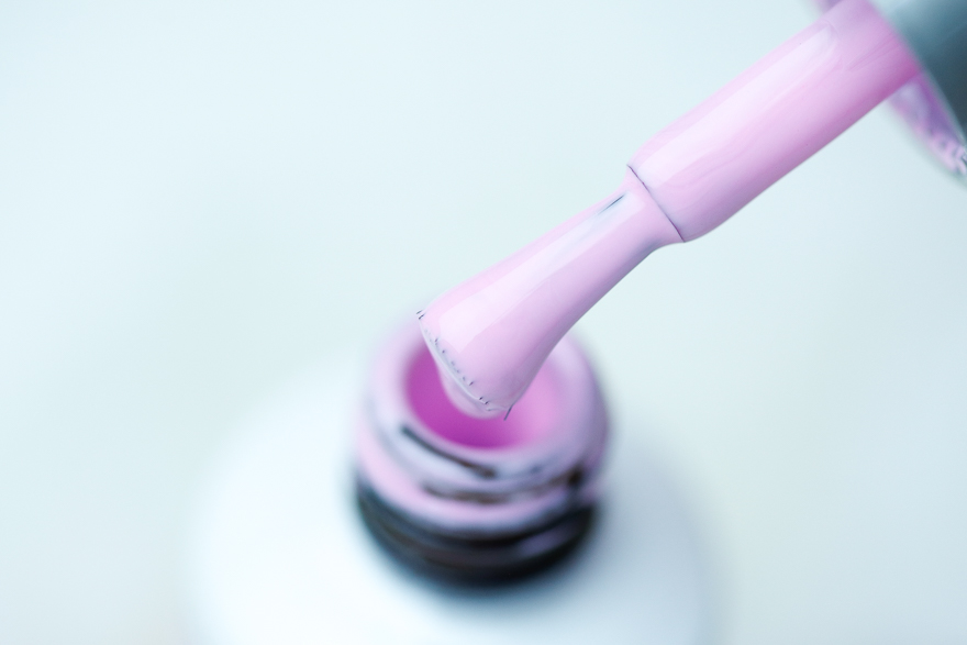 Atica GPM104 Ballet Pink gel-varnish (lilac-pink, enamel), 7.5 ml