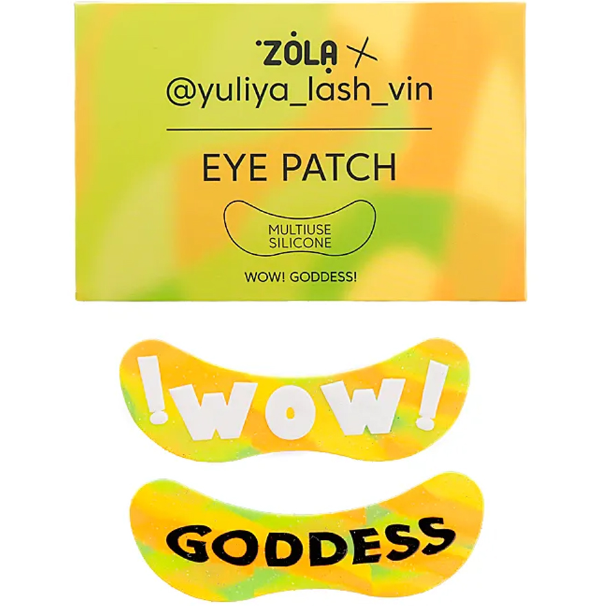 ZOLA x Yuliya Lash Vin Патчі багатофункціональні силіконові Wow Goddess ZOLA x Yuliya Lash Vin Патчі багатофункціональні силіконові Wow Goddess