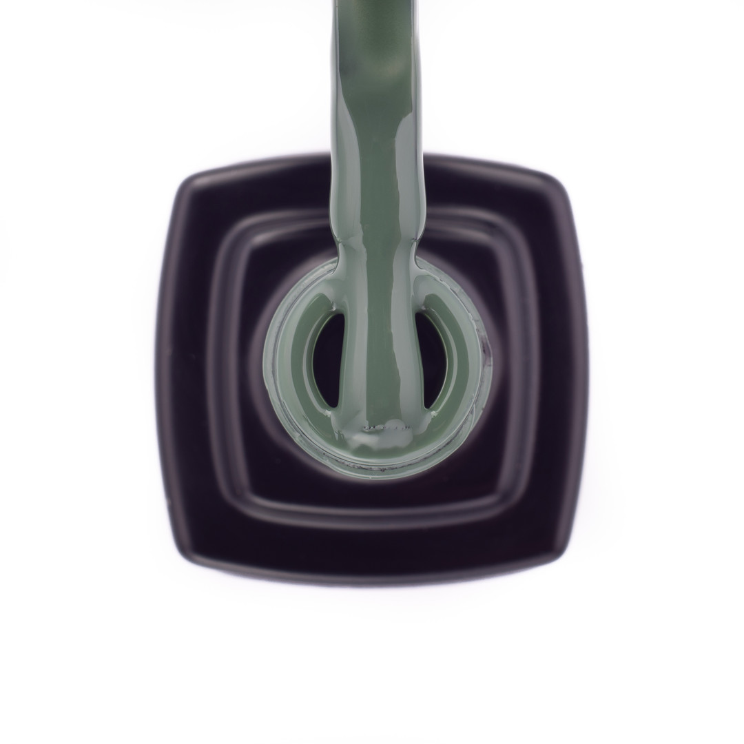 Kira Nails gel varnish No. 147 (dark moss, enamel), 6 ml