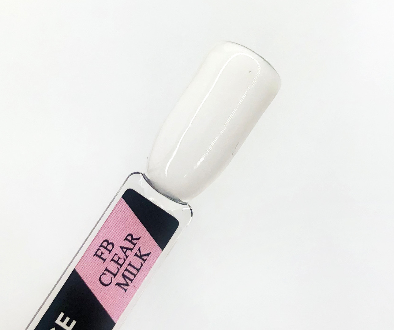 Couture Color Fiber Base Clear Milk - Nylon Fiber Gel Polish Base, Milky, 9 ml