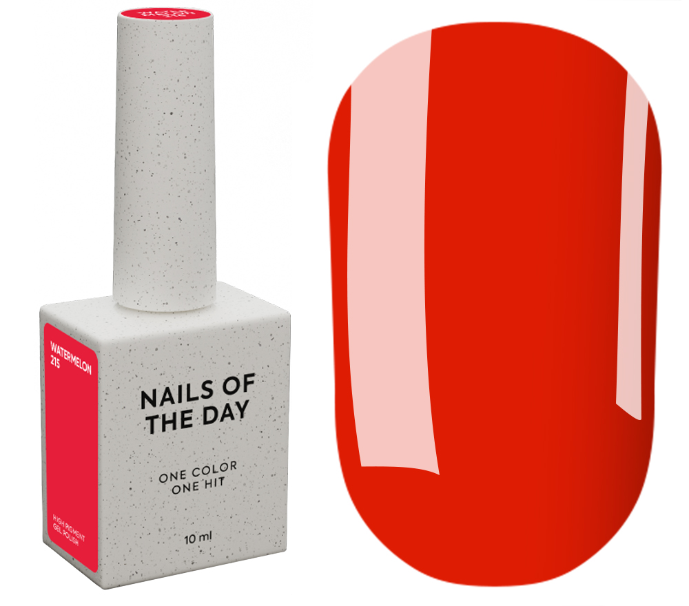 Nails Of The Day Гель-лак для нігтів Summer Watermelon, 10 мл